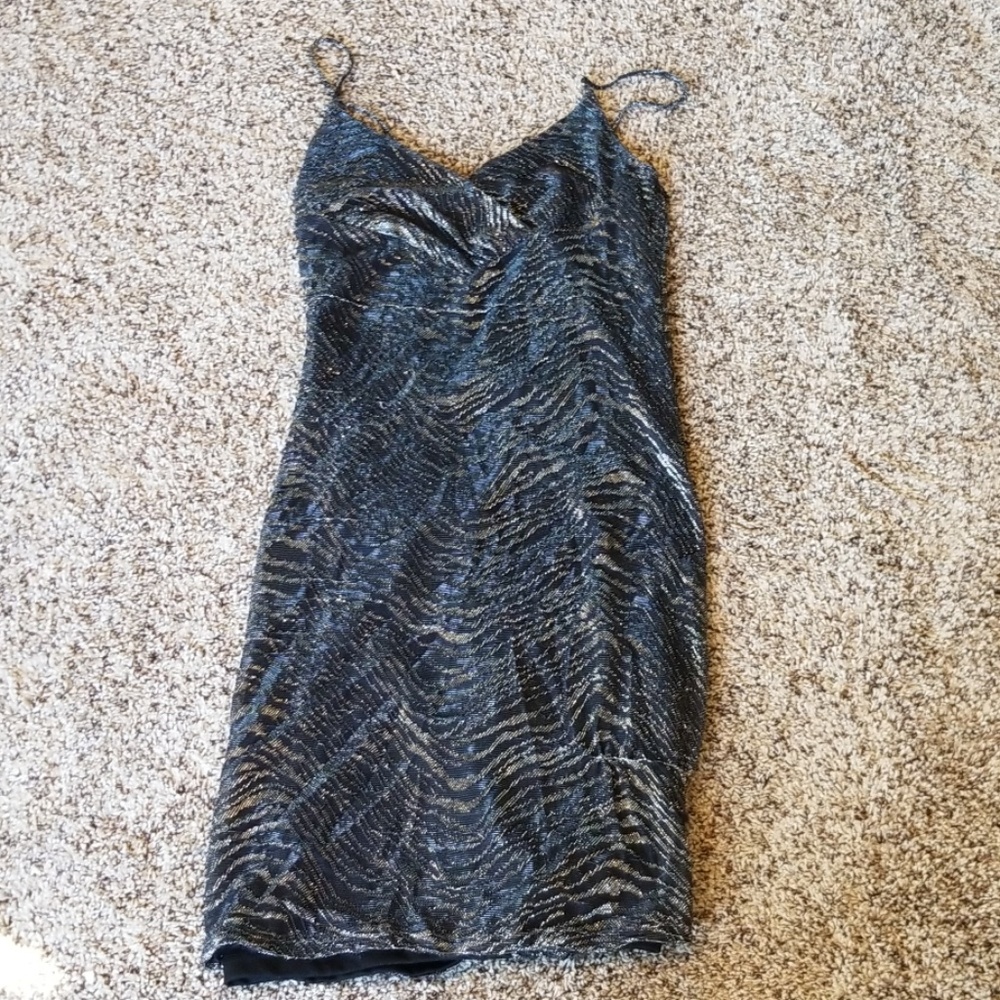 Shiny Slip Dress